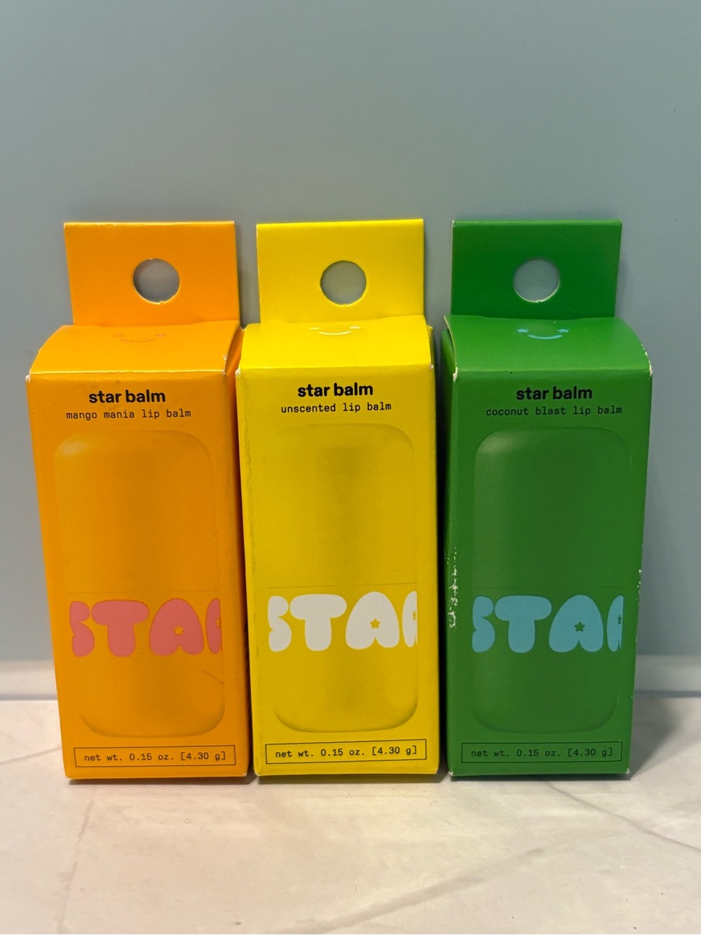 Starface Lip Balm-Mango, Coconut & Unscented